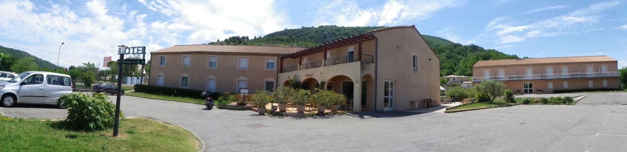 Hotel Restaurant Les Chataigniers Privas Exterior photo